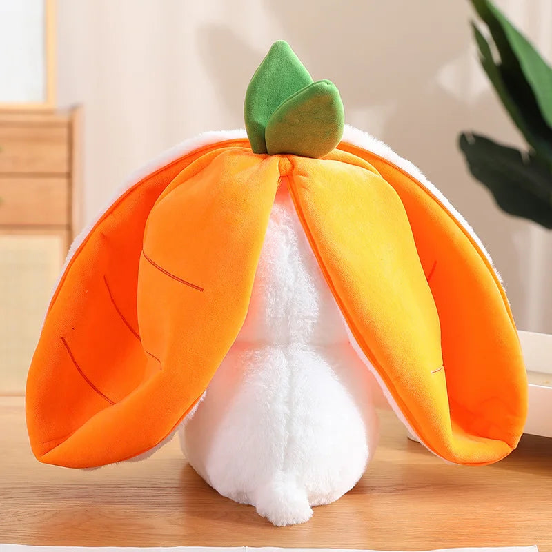 Strawberry/ Carrot Plush Rabbit